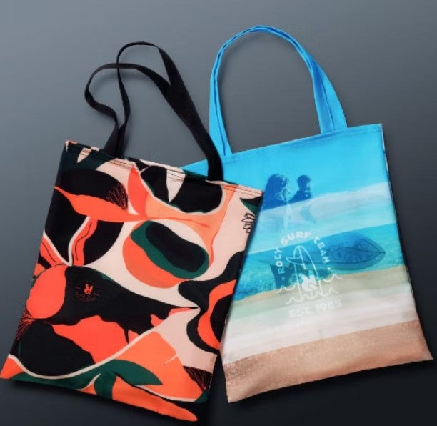 Shopper Manico Corto Azuara – Sublimatica Personalizzabile | Minimo 50 pz