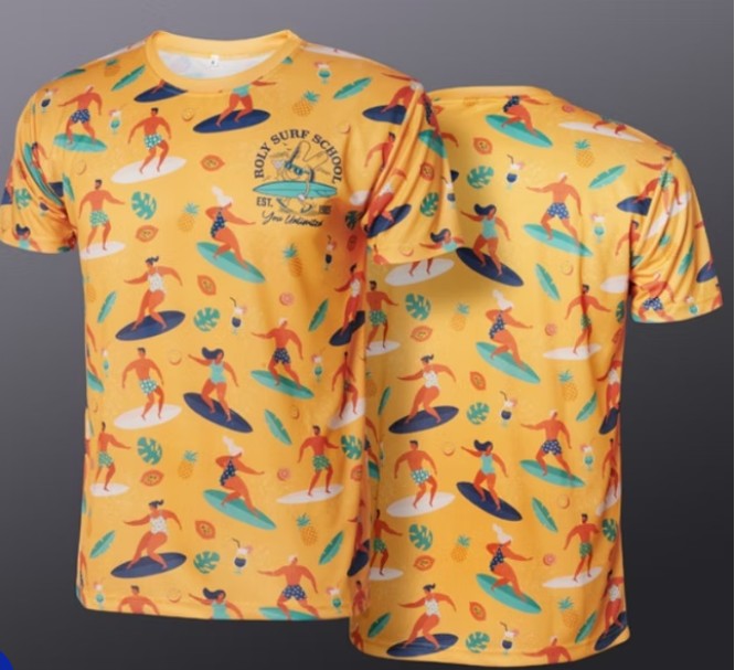T-shirt Sublimatica Bhaia Full Print – Personalizzata | Min. 25 pz