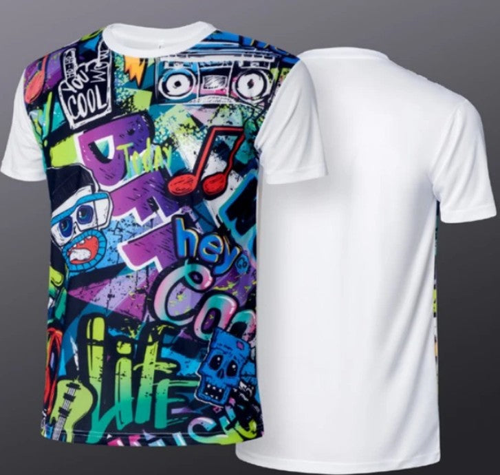 T-shirt Sublimatica Golfo Full Print – Personalizzata | Min. 25 pz