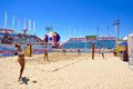 Impianto Beach Volley Professionale - Pali Ø102mm Tropicalizzati - Tendirete - Basamento Acciaio e Legno