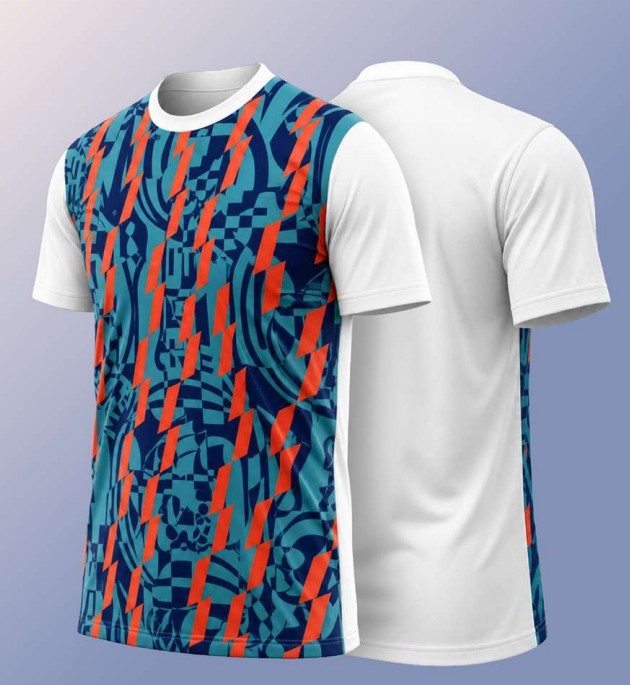 Sublimated Gulf T-shirt Full Print – Personalized | Min. 25 pcs