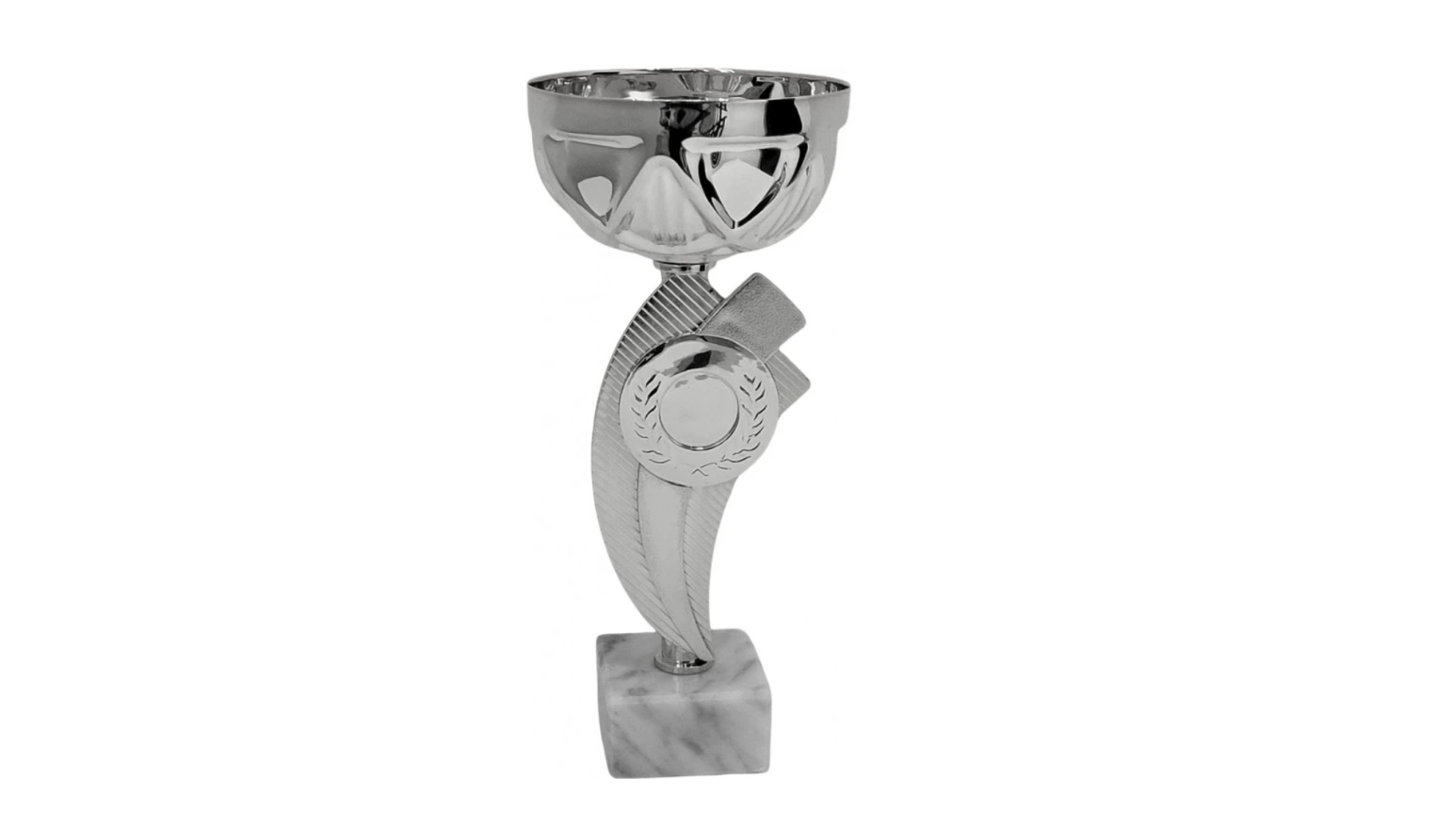 Coppa Vela Argento  – Base Marmo Bianco Carrara