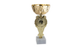 Coppa Coccarda Oro – Tazza Metallo Base Marmo