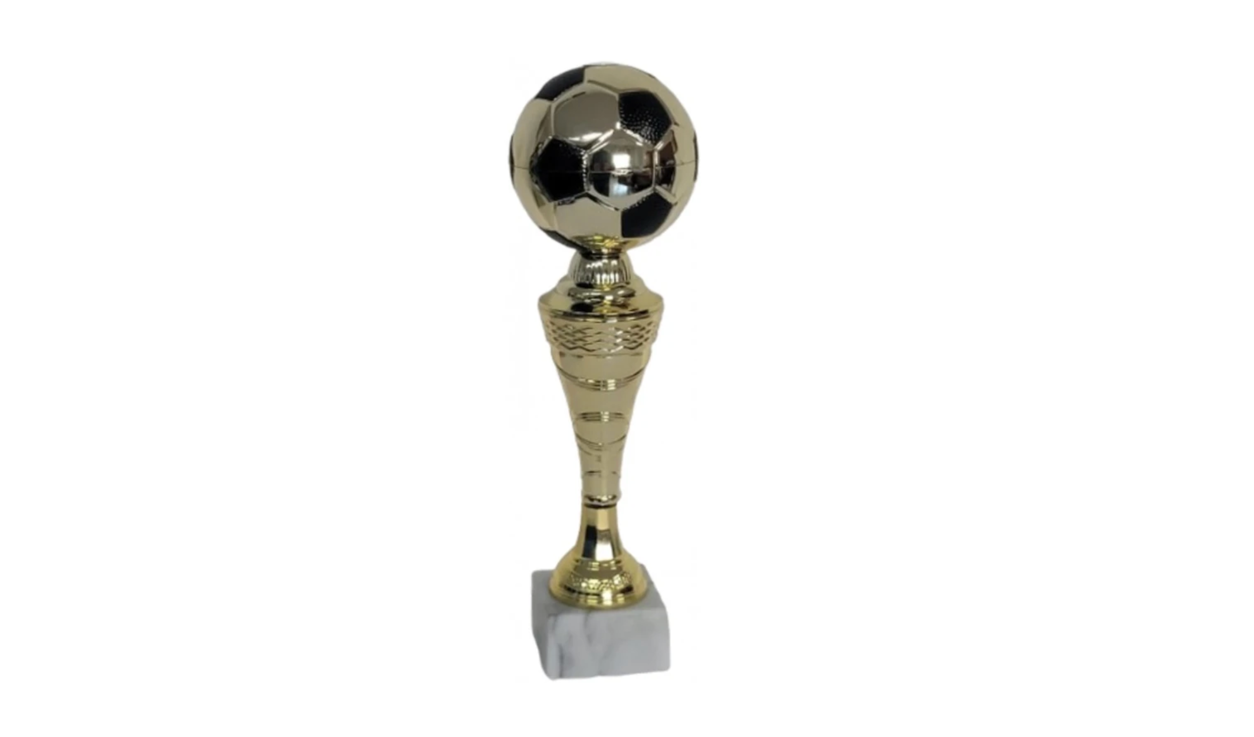 Trofeo Calcio Oro  – Base Marmo Bianco Carrara