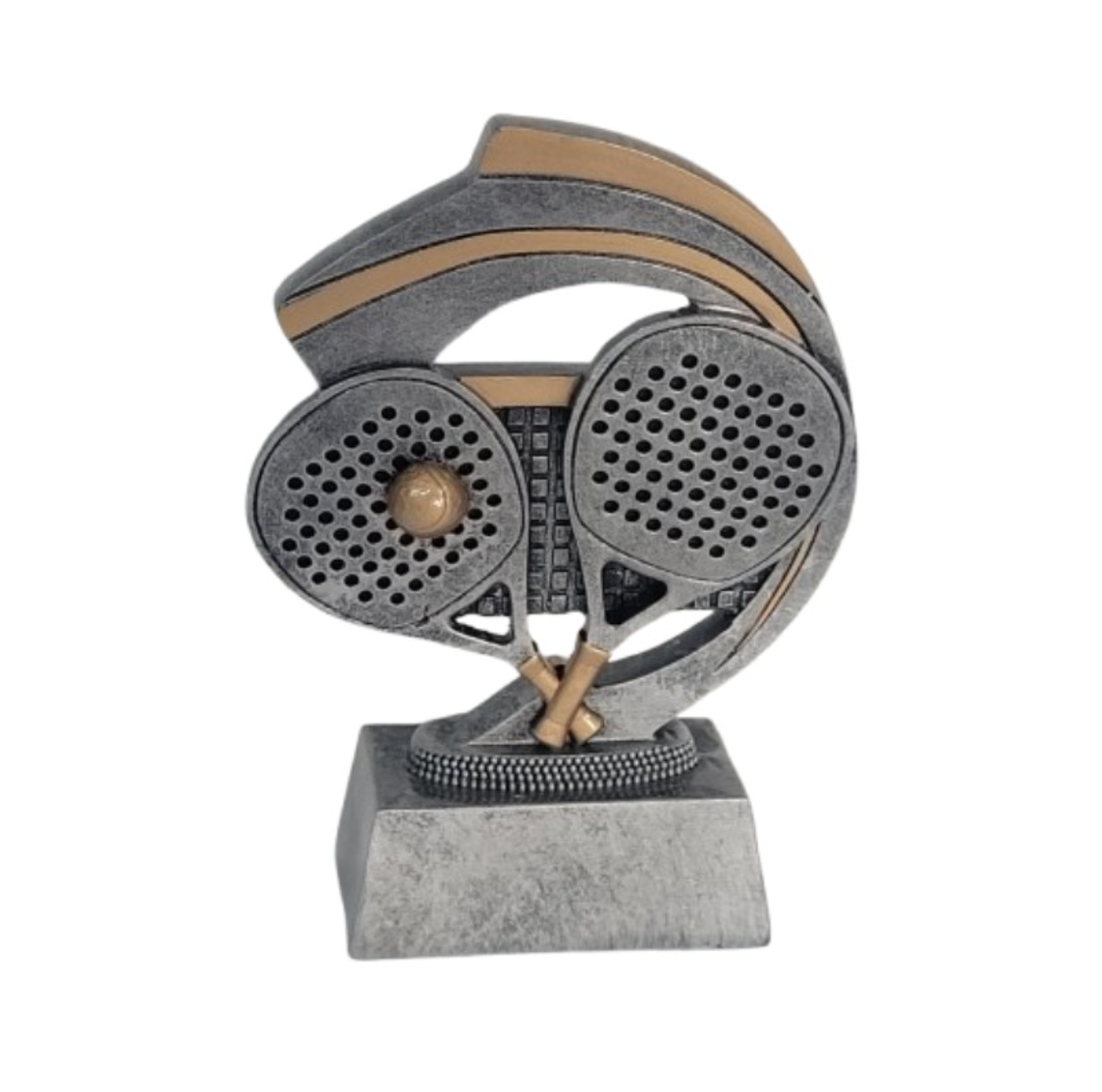 Trofeo Padel cm 13 Argento