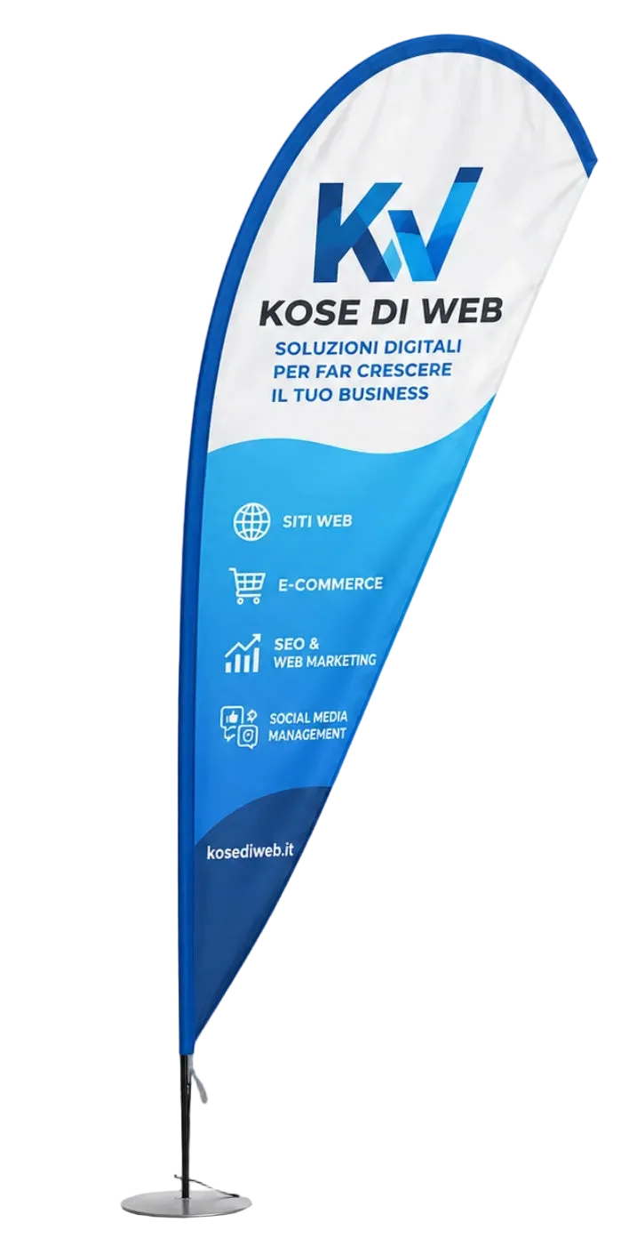 Drop Display | Bandiere a Goccia Personalizzabili | Telo Nautico Antivento 4 Formati