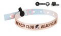 Customizable 10mm Satin-Effect Fabric Bracelets – Nice Closure | Ideal for Campsites and Hotels
