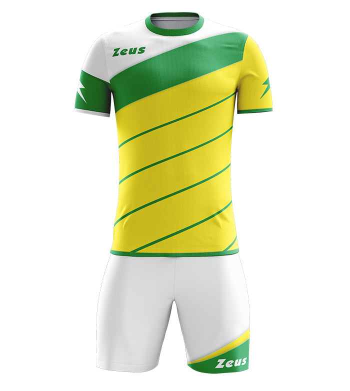 Zeus Kit Lybra Uomo | Completo Sportivo Slim Fit in Poliestere Elasticizzato
