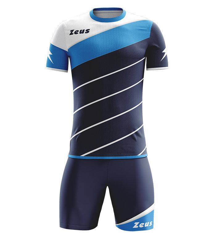 Zeus Kit Lybra Uomo | Completo Sportivo Slim Fit in Poliestere Elasticizzato