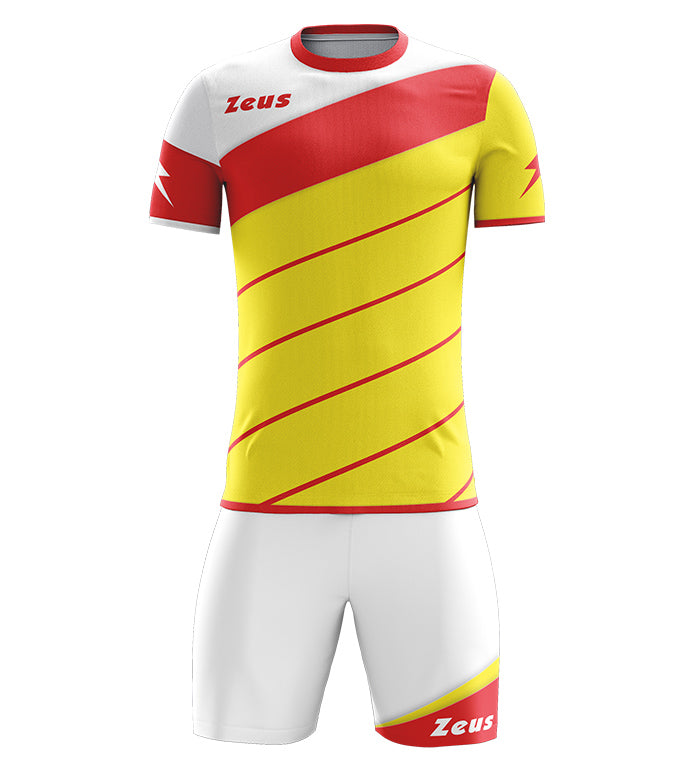 Zeus Kit Lybra Uomo | Completo Sportivo Slim Fit in Poliestere Elasticizzato