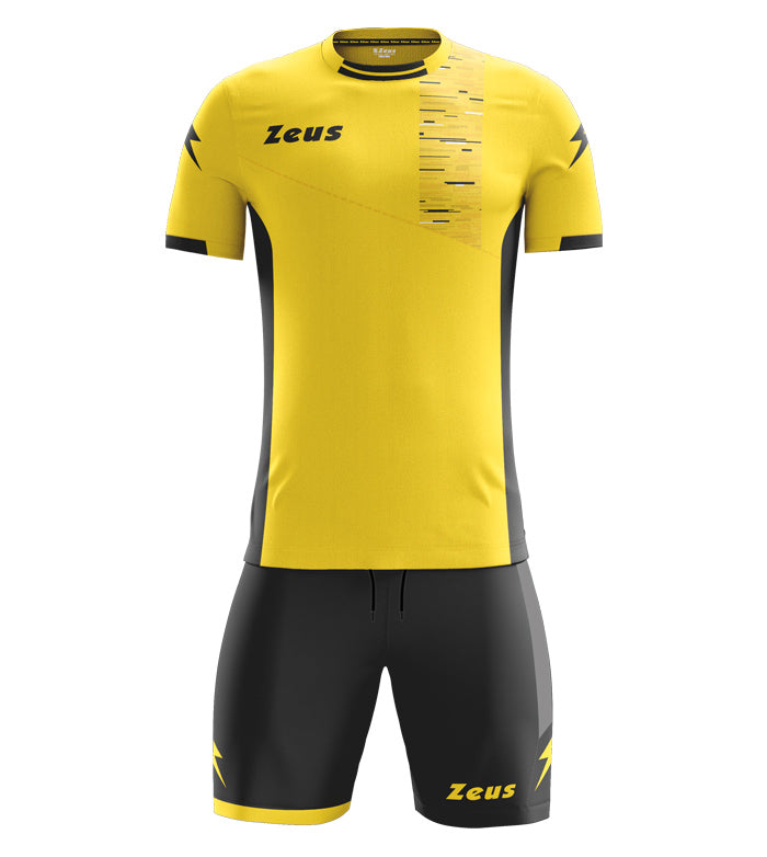 Kit Zeus Glitch – Completo Sportivo con Inserti Traspiranti e Colletto Rib