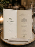 Menu Carta Plastificato 21x21 cm – 2 Pieghe 4 Facciate
