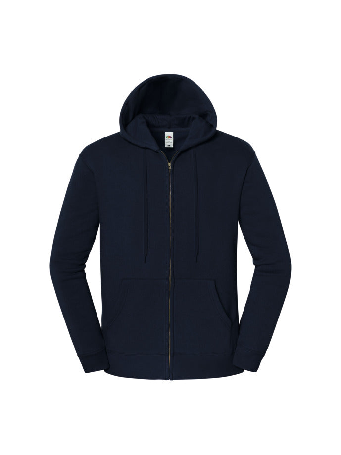 Felpa Iconic Premium Hooded Sweat Jacket Fruit of the Loom