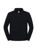 Felpa Iconic Premium Zip Neck Fruite of the Loom