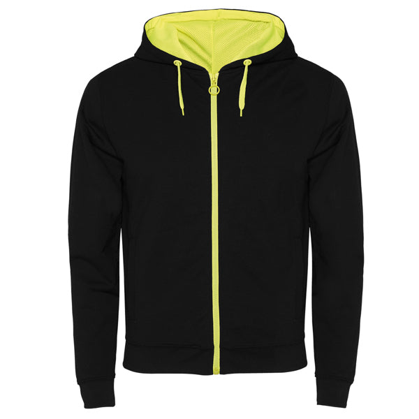 Felpa Fuji Zip e Cappuccio
