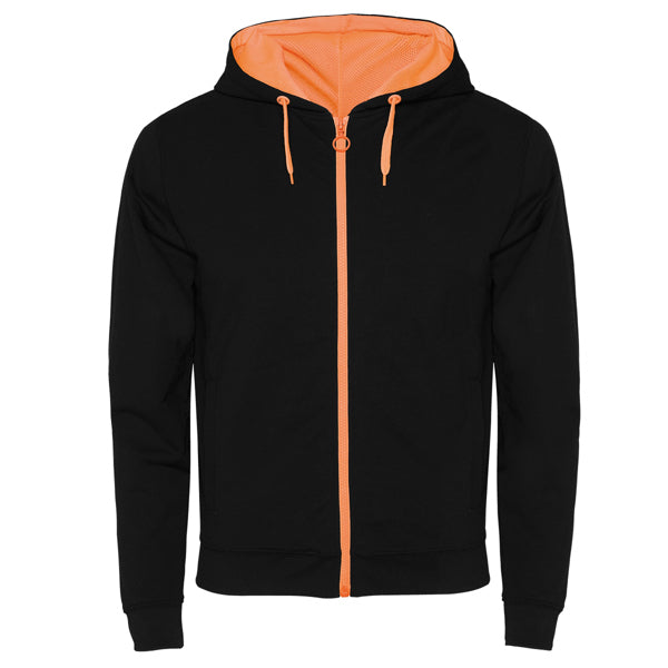 Felpa Fuji Zip e Cappuccio