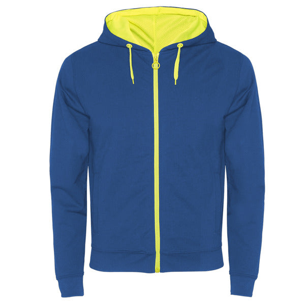 Felpa Fuji Zip e Cappuccio