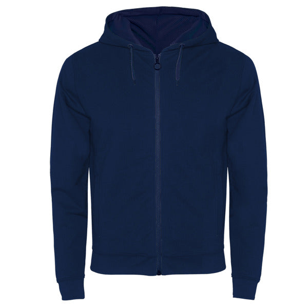 Felpa Fuji Zip e Cappuccio
