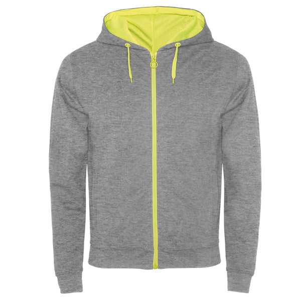 Felpa Fuji Zip e Cappuccio
