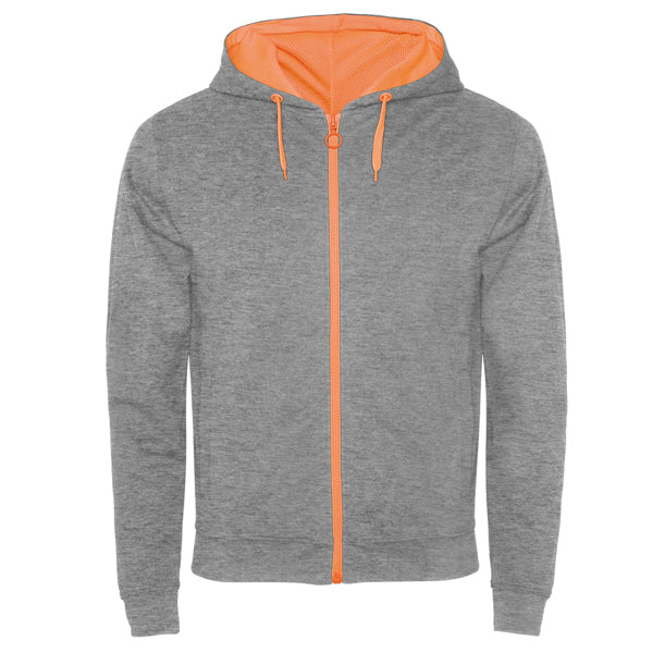 Felpa Fuji Zip e Cappuccio