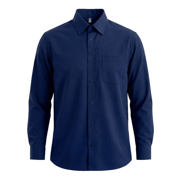 Camicia da Lavoro Maniche Lunghe AIFOS L/S – Colletto Classico e Polsini a Doppio Bottone