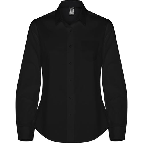 Camicia da Lavoro Donna Maniche Lunghe MOSCU WOMAN – Elasticizzata e Taglio Aderente
