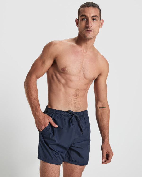 Costume da Bagno con Tasche Laterali e Fodera in Rete