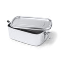 Cestino Pranzo in Acciaio Inox 304 con Fibbie di Sicurezza 1,2L