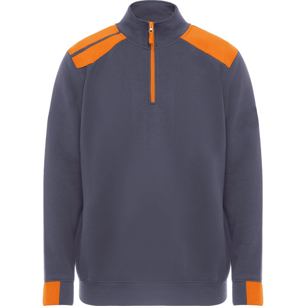 MAVERICK – Felpa con Mezza Zip Personalizzata col Tuo Logo