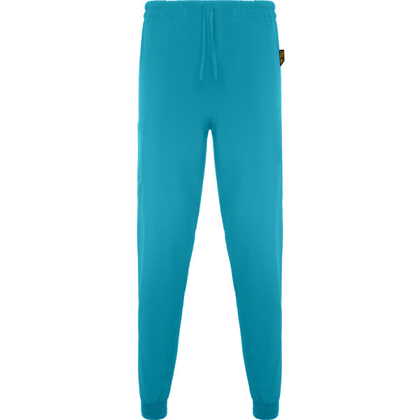 Pantalone Sanitario FIBER – Microfibra con Elastico e Polsini a Coste | Roly WRK