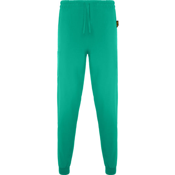 Pantalone Sanitario FIBER – Microfibra con Elastico e Polsini a Coste | Roly WRK