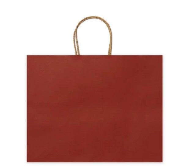 Shopper Maple – Carta Naturale Personalizzata con Manici Corti | Formato 41x32x12 cm