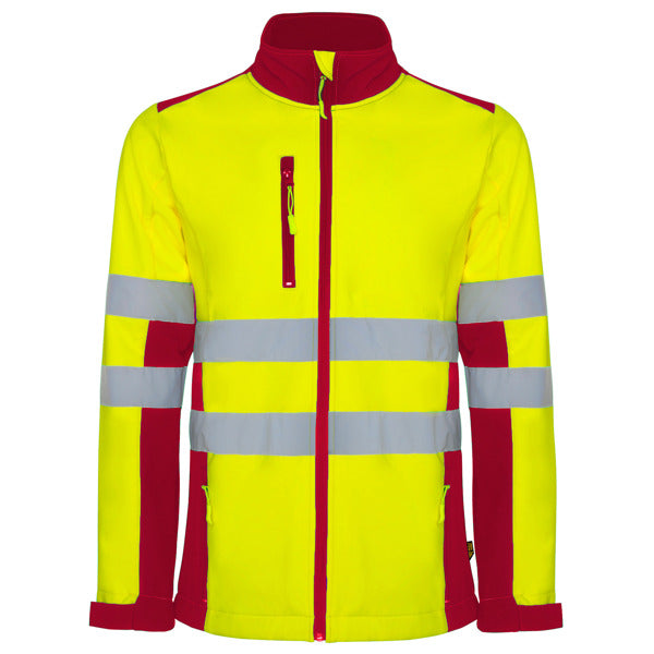 Giacca Softshell Alta Visibilità Bicolore 3 Strati – Idrorepellente | Roly WRK
