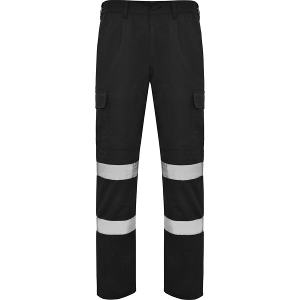 Pantalone Multitasche DAILY HV Alta Visibilità – Rinforzato con Nastri Riflettenti | Roly WRK