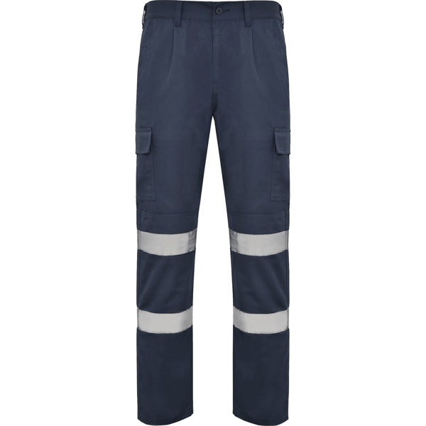 Pantalone Multitasche DAILY HV Alta Visibilità – Rinforzato con Nastri Riflettenti | Roly WRK