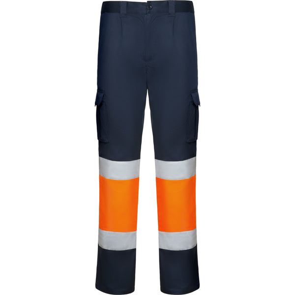 Pantalone Multitasche DAILY STRETCH HV Alta Visibilità Bicolore – Tessuto Elasticizzato | Roly WRK
