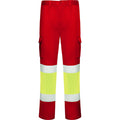 Pantalone Multitasche DAILY STRETCH HV Alta Visibilità Bicolore – Tessuto Elasticizzato | Roly WRK