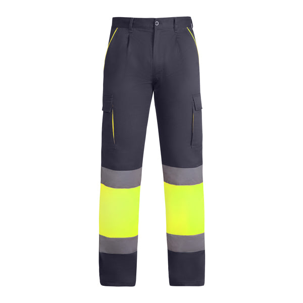 Pantalone Multitasche ENIX Alta Visibilità Bicolore – Foderato in Pile | Roly WRK