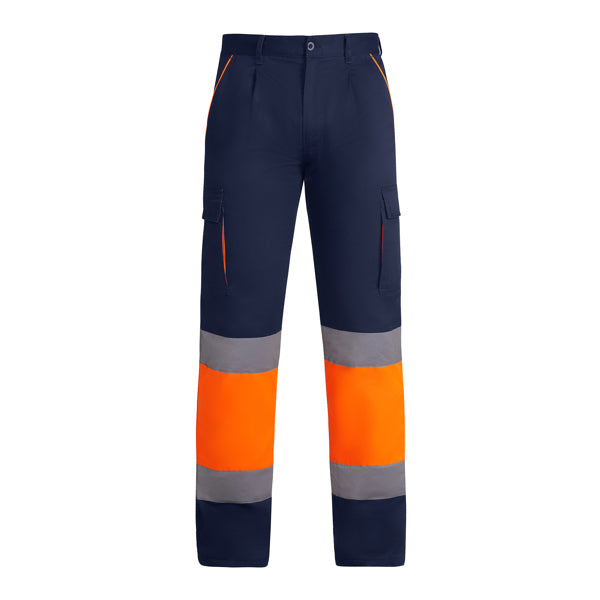 Pantalone Multitasche ENIX Alta Visibilità Bicolore – Foderato in Pile | Roly WRK