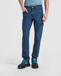 Pantalone da Lavoro Multitasche RAPTOR – Denim Elasticizzato con Tasca Cargo | Roly WRK