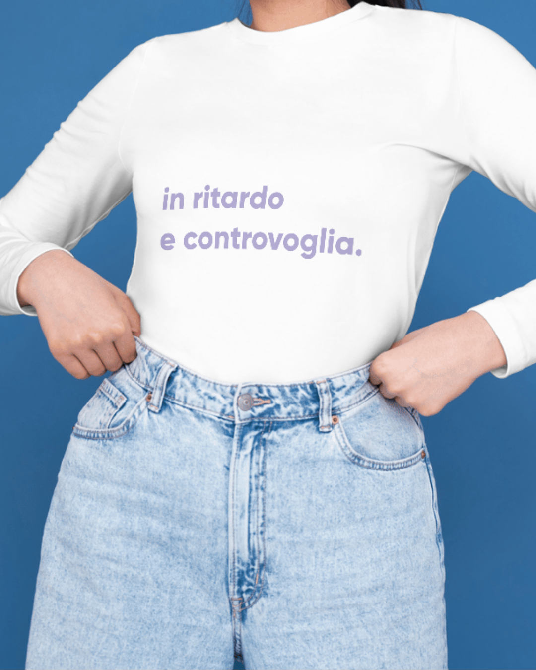 T-Shirt Unisex - In Ritardo e Controvoglia