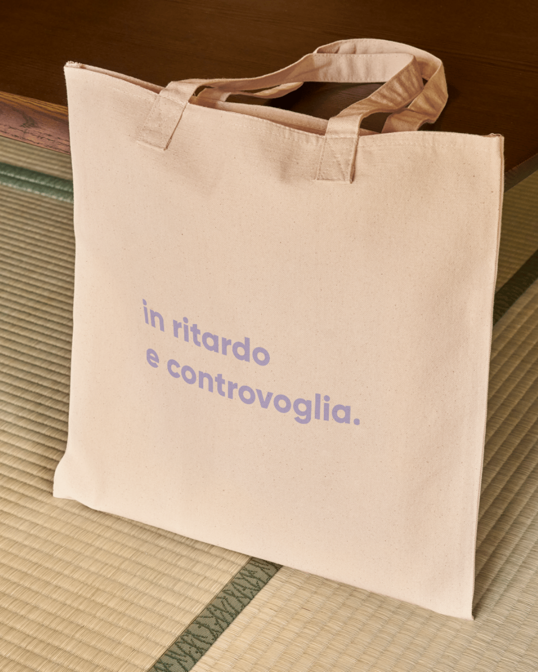 Tote Bag - In Ritardo e Controvoglia